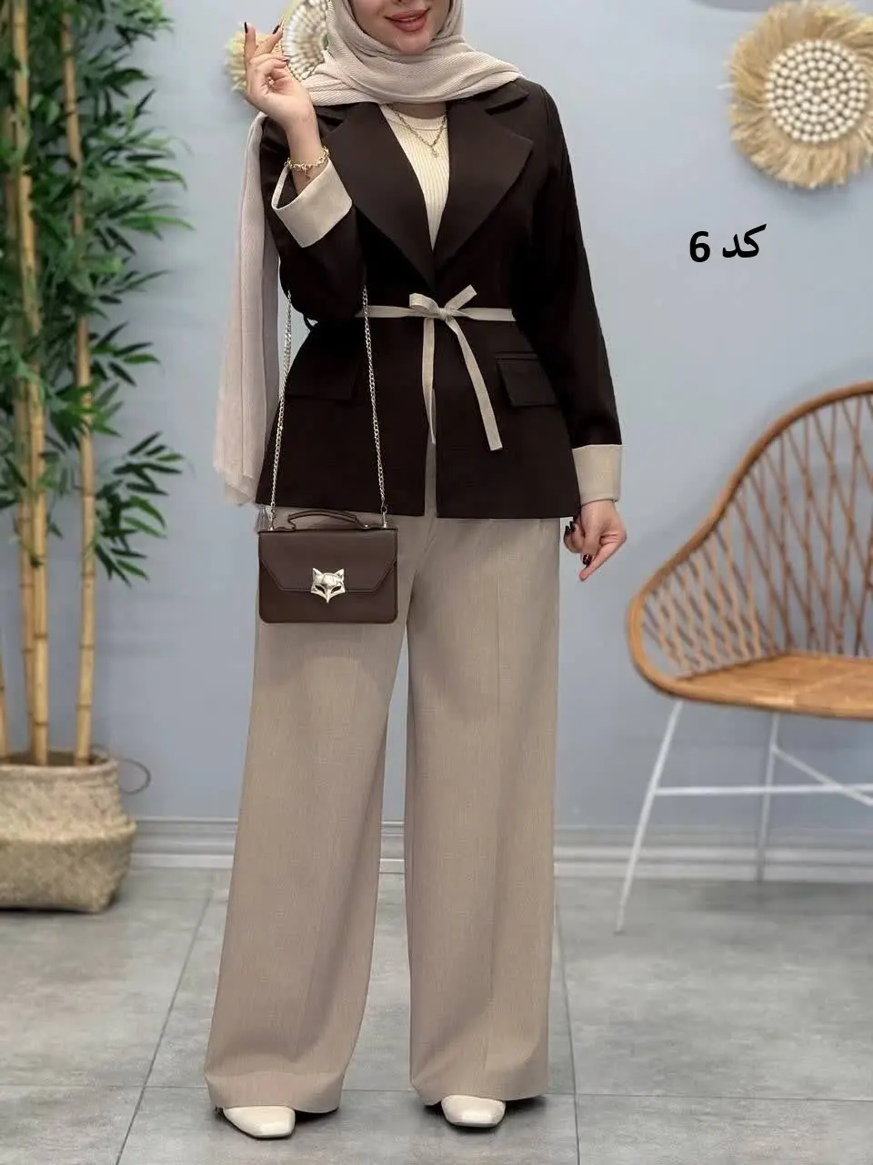 3453-کت و شلوار مزونی نیکو